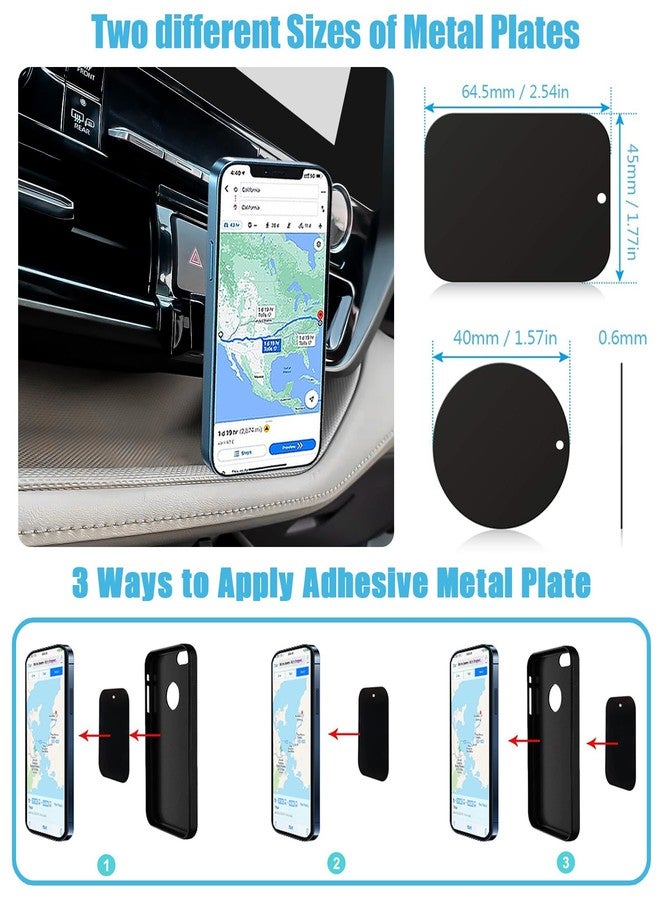Mengfly Car Phone Holder, Air Vent Magnetic Navigation Mount, for Toyota Highlander/Hybird 2020-2023, Magnet Custom Cradles Stand for iPhone Samsung HTC and All Smartphone (NOT for Platinum/Grand) - Image 5
