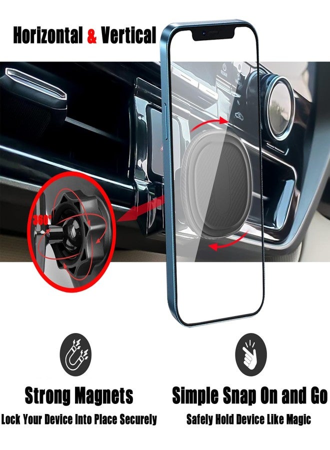 Mengfly Car Phone Holder, Air Vent Magnetic Navigation Mount, for Toyota Highlander/Hybird 2020-2023, Magnet Custom Cradles Stand for iPhone Samsung HTC and All Smartphone (NOT for Platinum/Grand) - Image 4