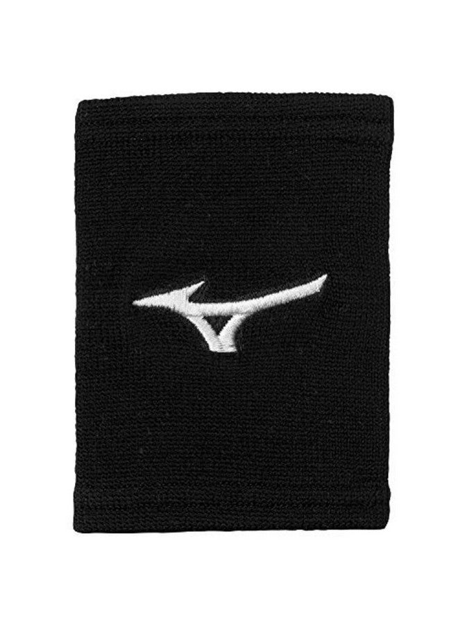 ميزونو سوار معصم G2 مقاس 5 بوصات باللون الأسود مقاس واحد يناسب الجميع (واحد)