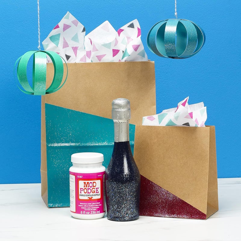 Mod Podge Mod Podge Waterbase Sealer Glue and Finish 8Ounce CS11211 Sparkle  - Image 5