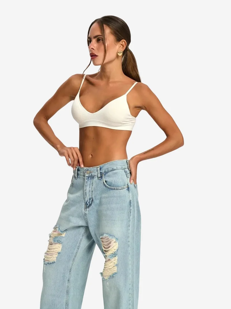 Mai Collection Maya Blue MAI STUDIOS Fida Jean for Women | Best Price UAE