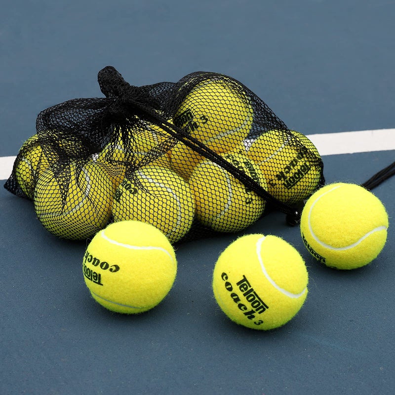 Teloon Tennis Balls (Yellow-12Pcs) - Image 1
