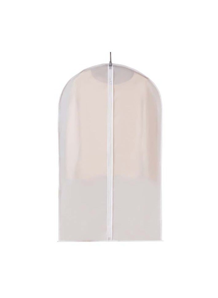 5Pcs Clothing Dust Cover Moisture-Proof Bag Thickened White  - Image 1
