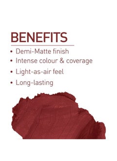 MyGlamm Pose Hd Lipstickdeep Rose Red (Red)4 Gm ; Matte Lipstick ; Enriched With Moringa Oil & Vitamin E ; Longlasting & Moisturising  - Image 4