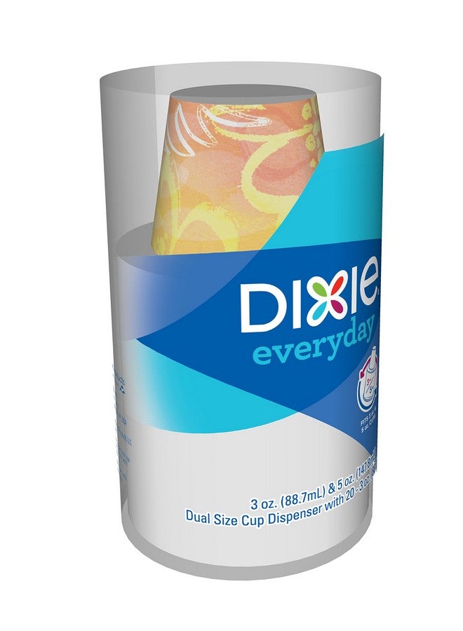 Dixie Disposable Paper Cup Dispenser, For 3 Ounce or 5 Ounce Bath Cups