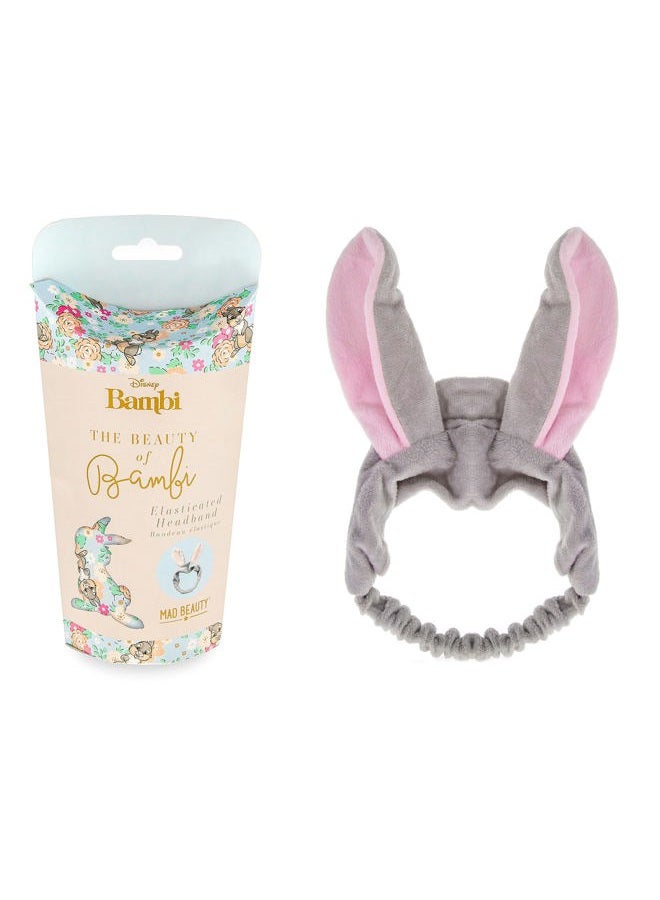Mad Beauty Disney Thumper Make-Up Headband – Beauty of Bambi Soft Elastic Design, Keeps Hair Tidy for Make-Up, Creams, and Masks, Gift for All Ages, Tucked Away Out of Face - Image 1