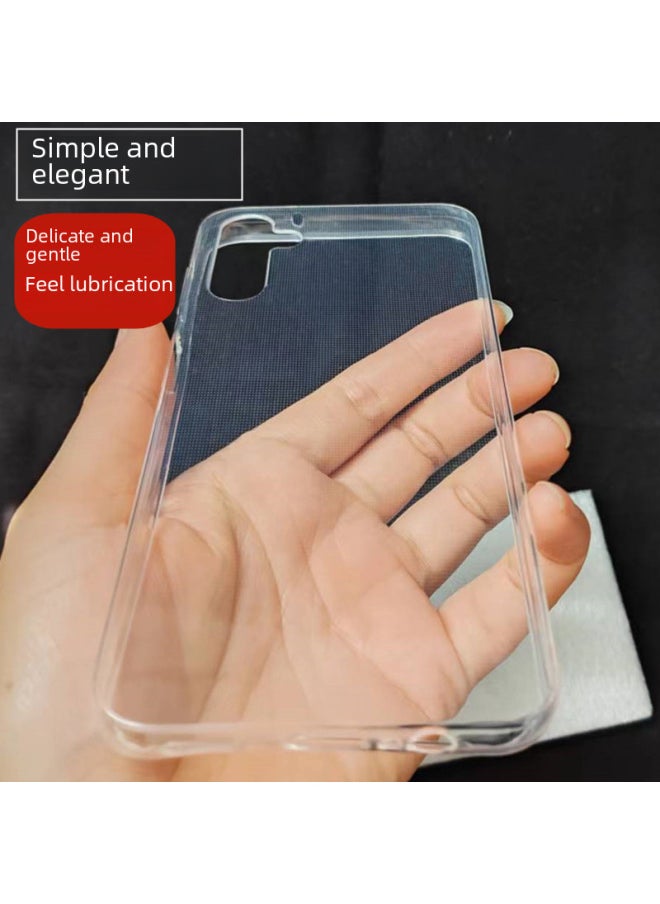 Generic - For Samsung A14 Phone Case Galaxy A34 Transparent Soft Case A54 A74 A24 Protective Case Simple Case-Color:Transparent-Applicable Model:A13 5g/A04S/M13 5g Large Hole Universal Version - Image 1