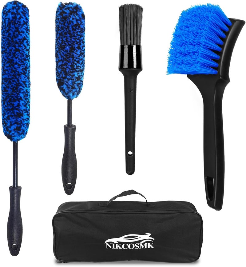 NIKCOSMK Wheel Cleaning Brush Set - Image 1