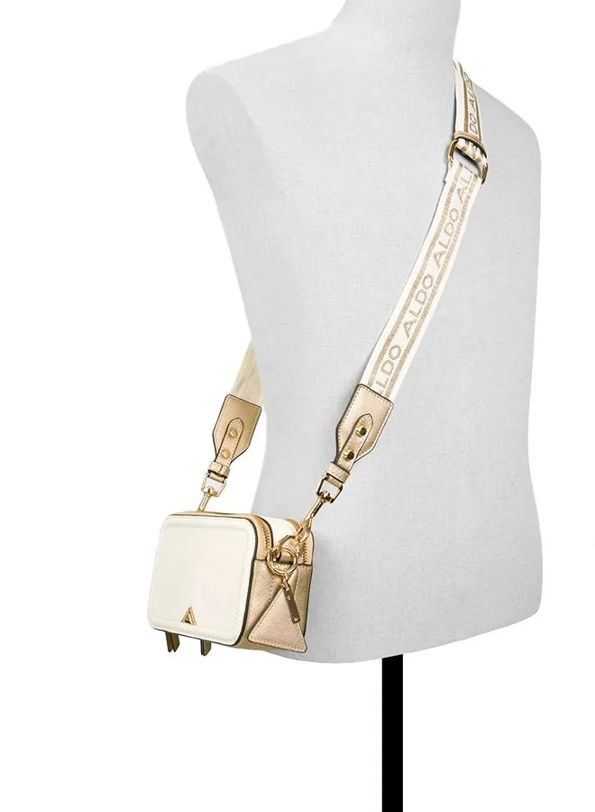 Aldo  Dwuma Ladies White Sling Bag for Women | Best Price UAE
