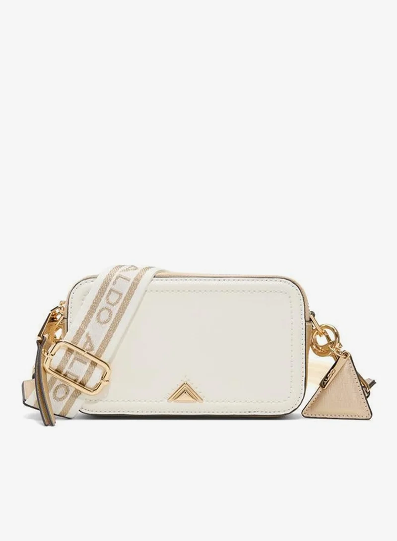 Dwuma Ladies White Sling Bag