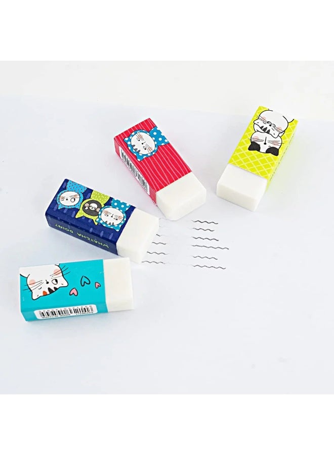 M&G "SO MANT CATS" White  Eraser, Small Size 43x18x12 mm - Image 5