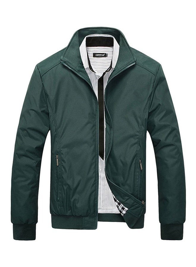 Men's Casualshell spring Autumn Business Style Slim  Jacket Zip Up Outdoor Recreation Coat  - Image 1