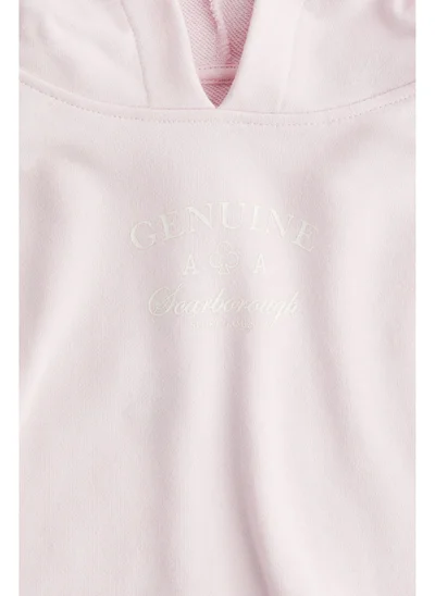 H&M Printed cropped hoodie
