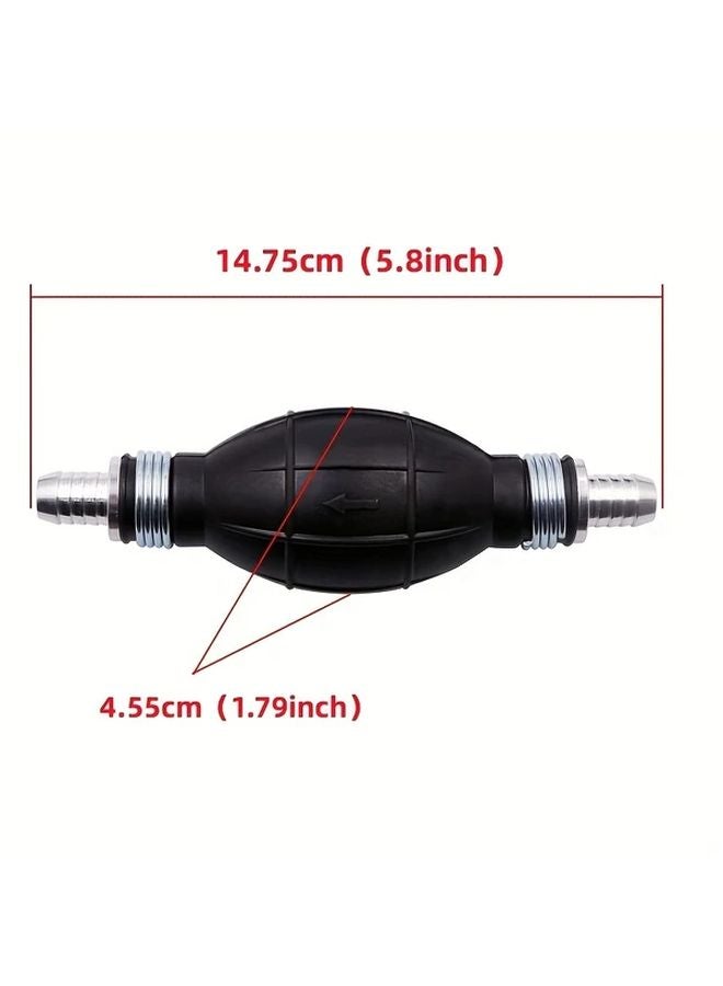 6mm Manual Fuel Primer Bulb Pump For Diesel Gasoline Engine Automobile Ship Yacht - Image 3