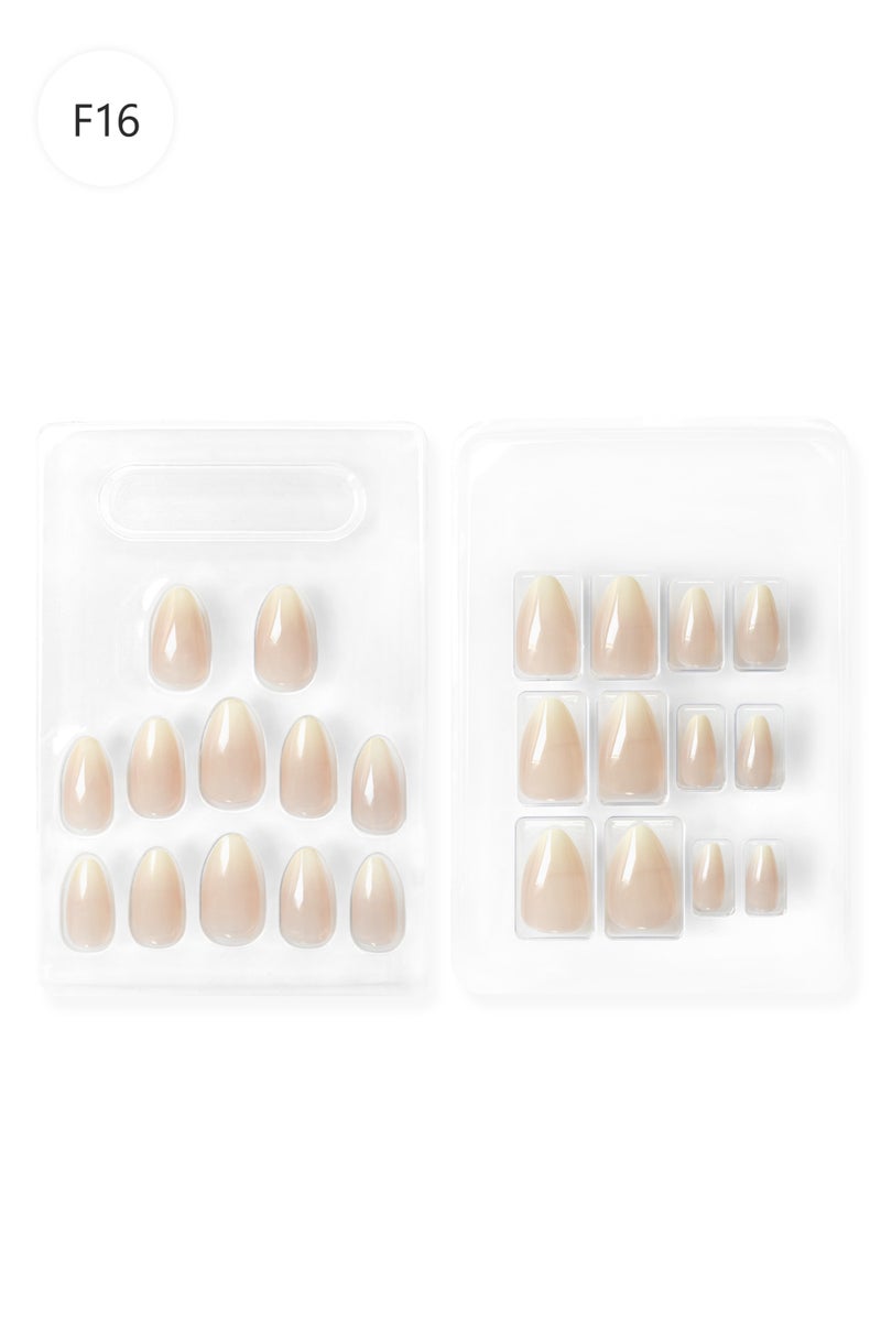 OH! LALASH short almond shape false nail tips 24pcs pre-glued  - Image 4