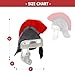 June Garden Kids Roman Centurion Helmet Soft Plush Pretend Play Armor with Red Crest Historical DressUp Costume Accessory for Boys Girls Ages 3 - Image 4