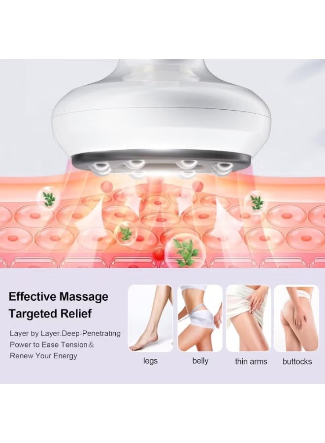 Handheld Cellulite Massager, Cupping Kit for Massage Therapy, Cupping Machine with 12 Suction Modes, Rechargeable and Cordless Massage Tool for Daily Use - Image 3