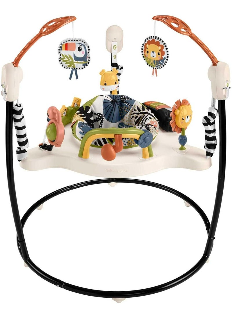 Interactive Infant Jumper & Activity Station - Develops Motor & Cognitive Skills with 3 Height Levels