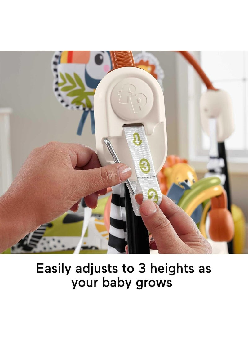 Interactive Infant Jumper & Activity Station - Develops Motor & Cognitive Skills with 3 Height Levels