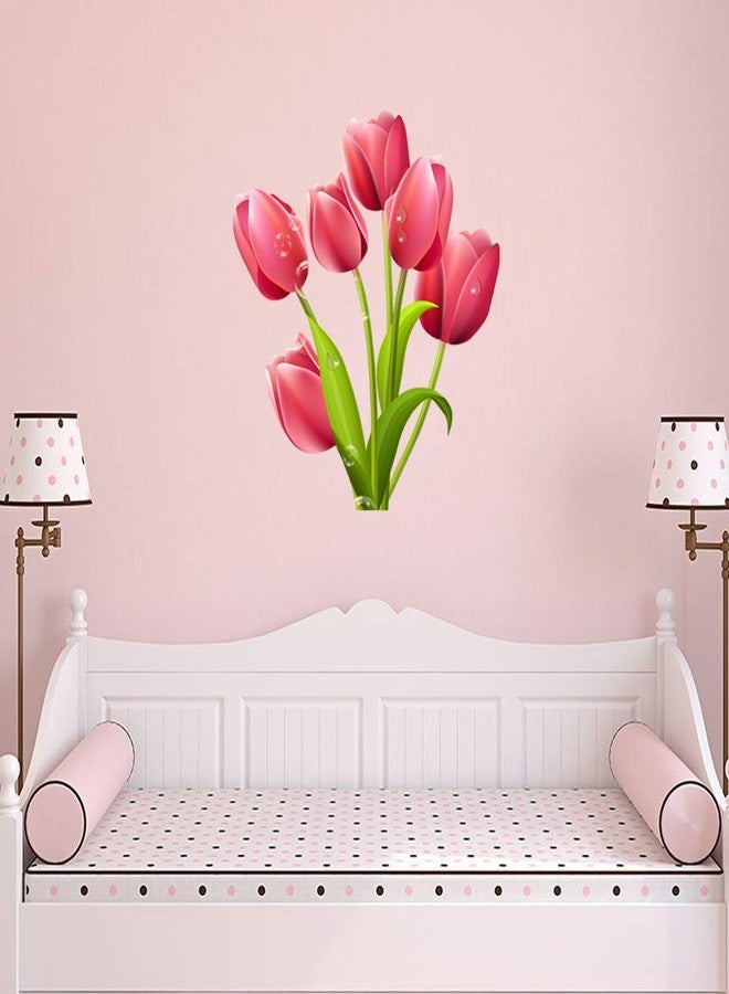Rangoli Vinyl Modern Art Wall Sticker 1.96 x 20.86 x 1.96 Inches, Multicolour (Model Number: Modern Art360), Botanical - Image 3