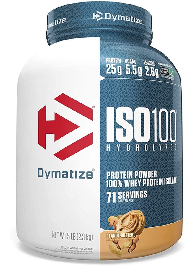 Dymatize Whey Isolate Protein
Powder 5 LB - Image 1