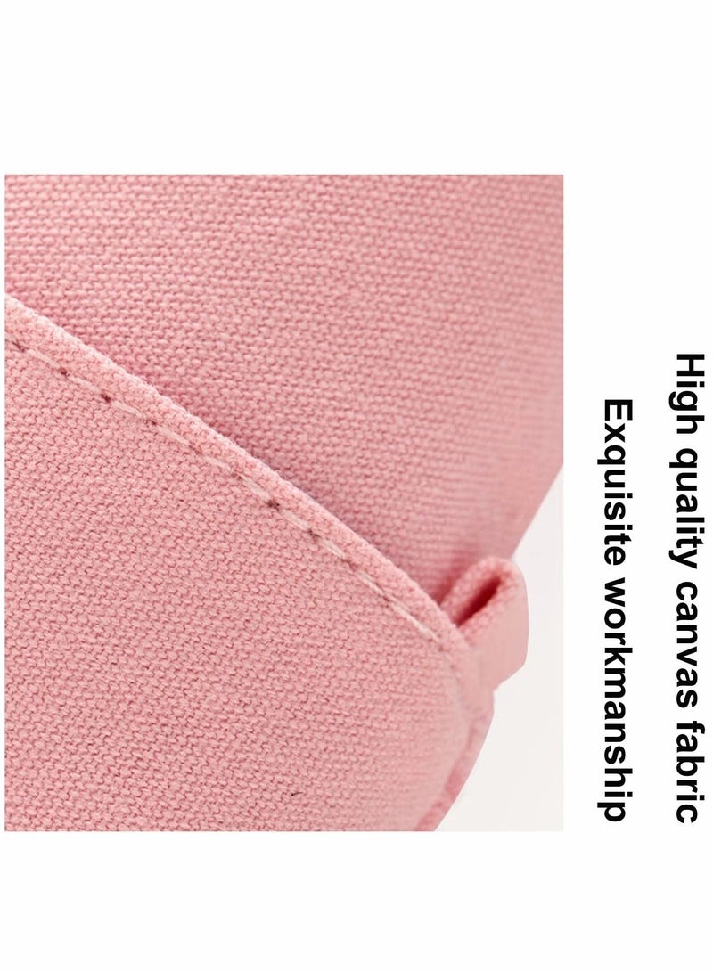 SYOSI Stationery Case, Cute Pencil, Animal Canvas Pencil Bag Telescopic Pen Standing, Great for Cosmetics Pouch Makeup for Age Grading More than 36 Months - Image 4