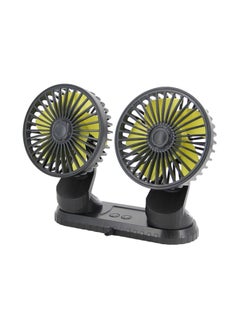 Electric Car Dashboard Fan with Cord (5V, 9FT)