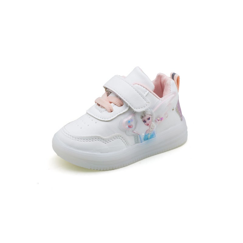 Mesh Sneakers Lightweight Flexible Sole Walking Shoes For Kids Indoor And Outdoor Activities - Image 1