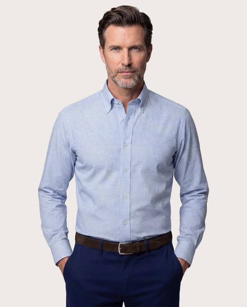 كاميتشسما Checkered Poplin Shirt