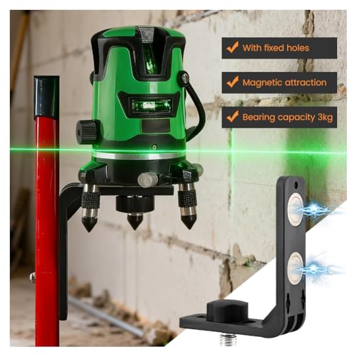 CfoPiryx Laser Level L-shape Magnetic Bracket for Topcon, Spectra, Leica, Bosch, Hilti and Dewalt Lasers - Image 3