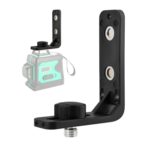CfoPiryx Laser Level L-shape Magnetic Bracket for Topcon, Spectra, Leica, Bosch, Hilti and Dewalt Lasers - Image 1
