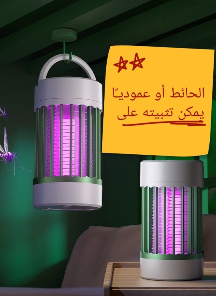 ماركة غير محددة مصباح طارد للبعوض بضوء بنفسجي، مصباح طارد للبعوض يعمل بمنفذ USB، مصباح طارد للبعوض محمول، مضرب بعوض كهربائي، قاتل حشرات كهربائي، مصباح بعوض كهربائي  - Image 4