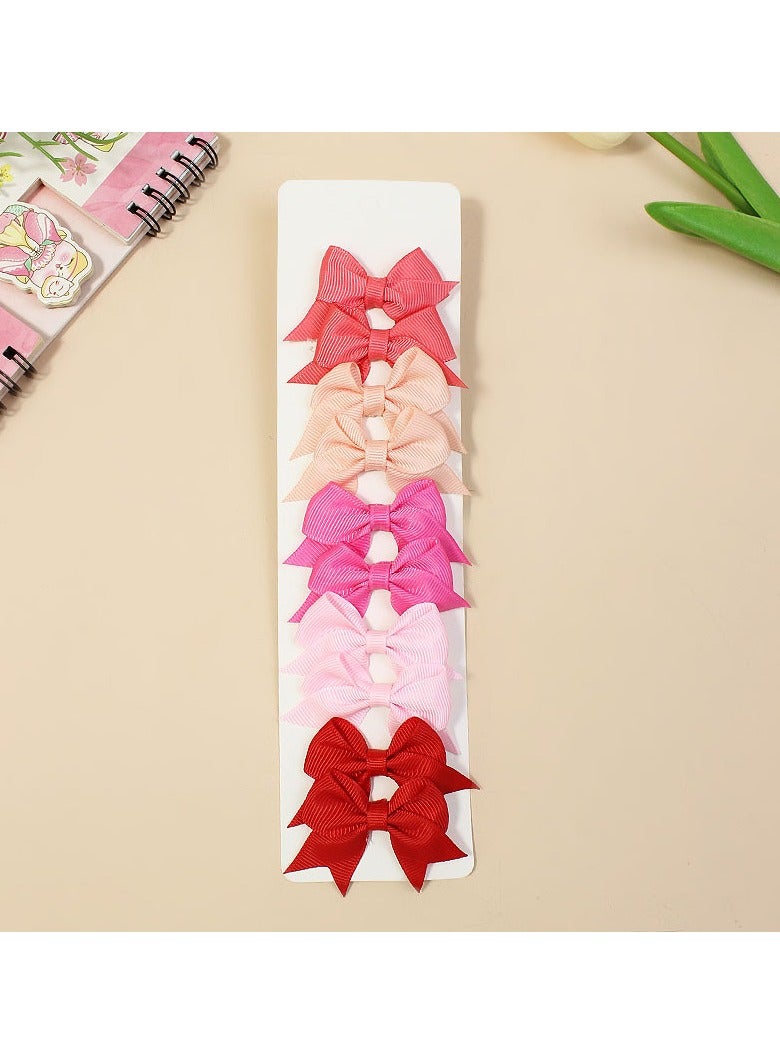 Goolsky 10 قطع مشبك شعر ملون بسيط موضة لملحقات شعر الفتيات الصغيرات، خيار مثالي للهدايا - Image 2