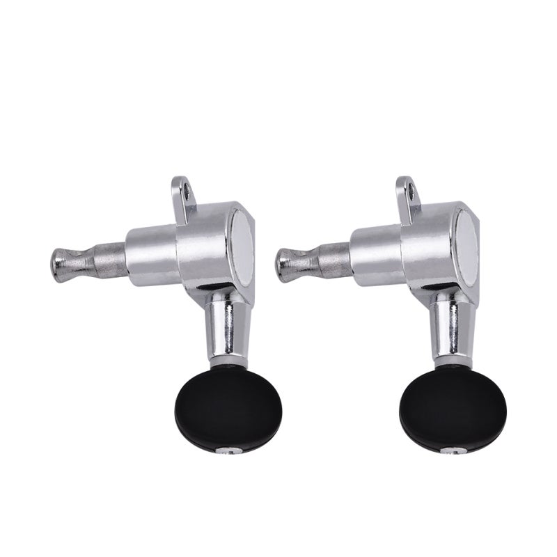 Locking Ukulele Tuning Pegs: Zinc Alloy Metal Construction - Anti-Rust High Stability Machine Heads for 4-String Ukulele Players - Image 3