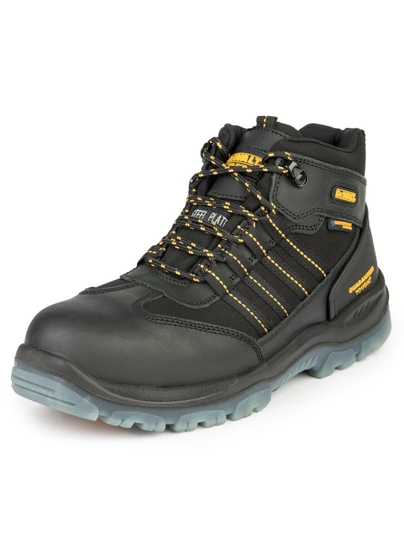 DeWalt Nickel Men’s 5-Inch Waterproof Steel Toe Safety Work Boots - Black - Image 1