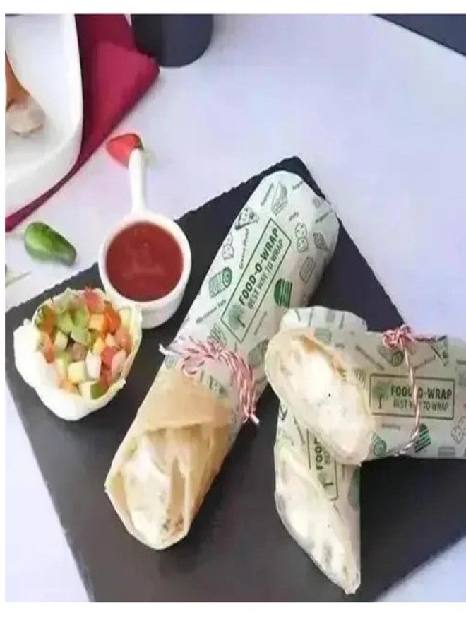 DITYAM wrap عبوة من لفتين من ورق الزبدة (25 مترًا لكل لفة) | ورق غير لاصق للخبز والطبخ - Image 3