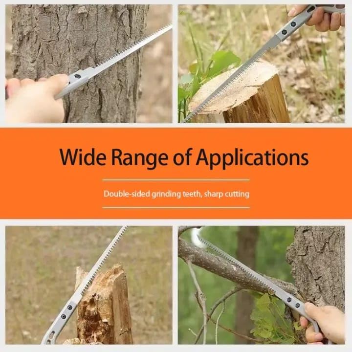 SHKAYTO SHKAYTO 1Pcs Newest Portable Small Wood Hand Saw Outdoor Portable Hand Saw Easy Cutting Pruning Saw with NonSlip Handle for Outdoor Camping Gardening and Pruning  - Image 4
