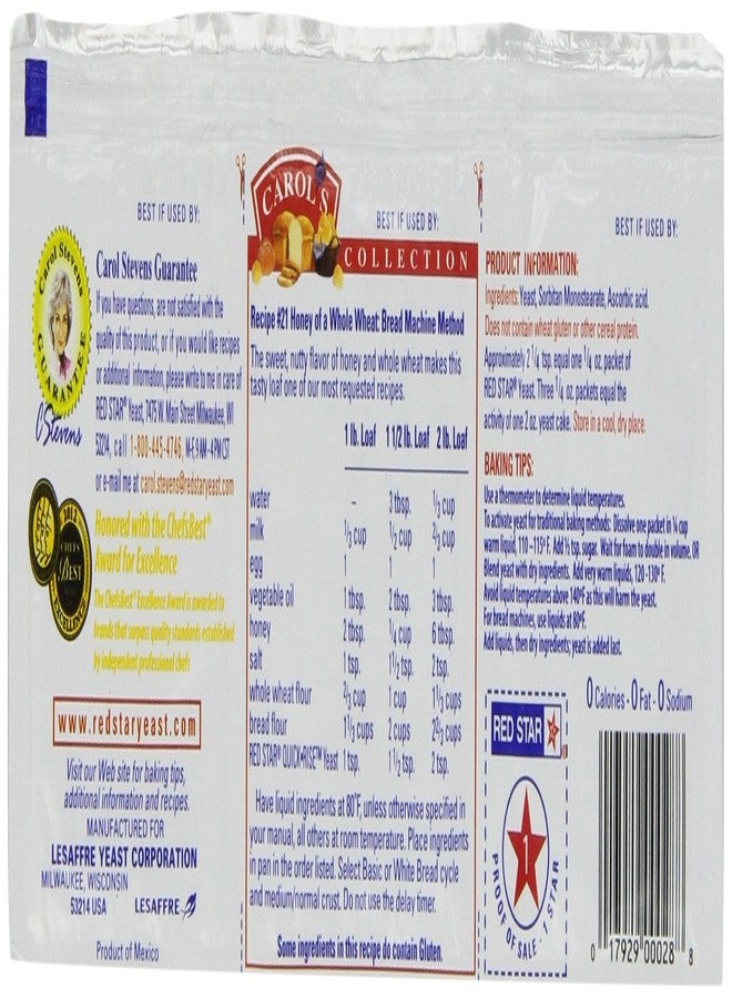 Red Star Quick Rise Yeast, 3/4-Ounce (Pack of 9) - Image 2