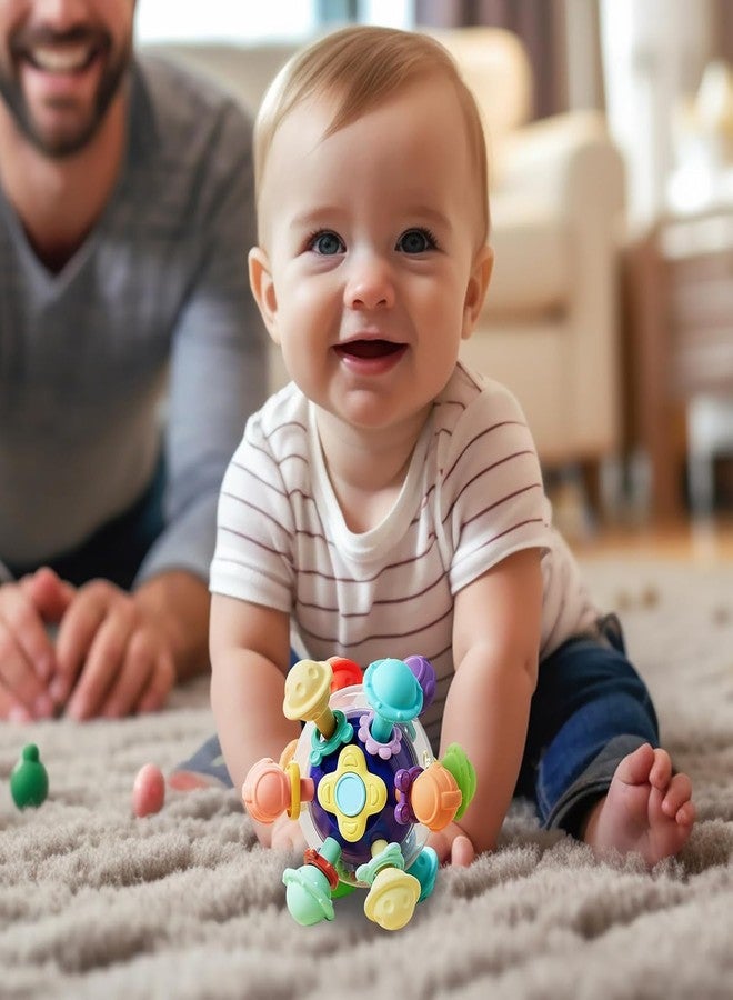 Venditer Baby Toy 6 Months, 0-3 Months, 6 9 12 Months, Baby Toy 1 Year, Montessori Sensory Rattle Toy for Children, Newborn Gift for Girls and Boys (Dark Blue) - Image 2