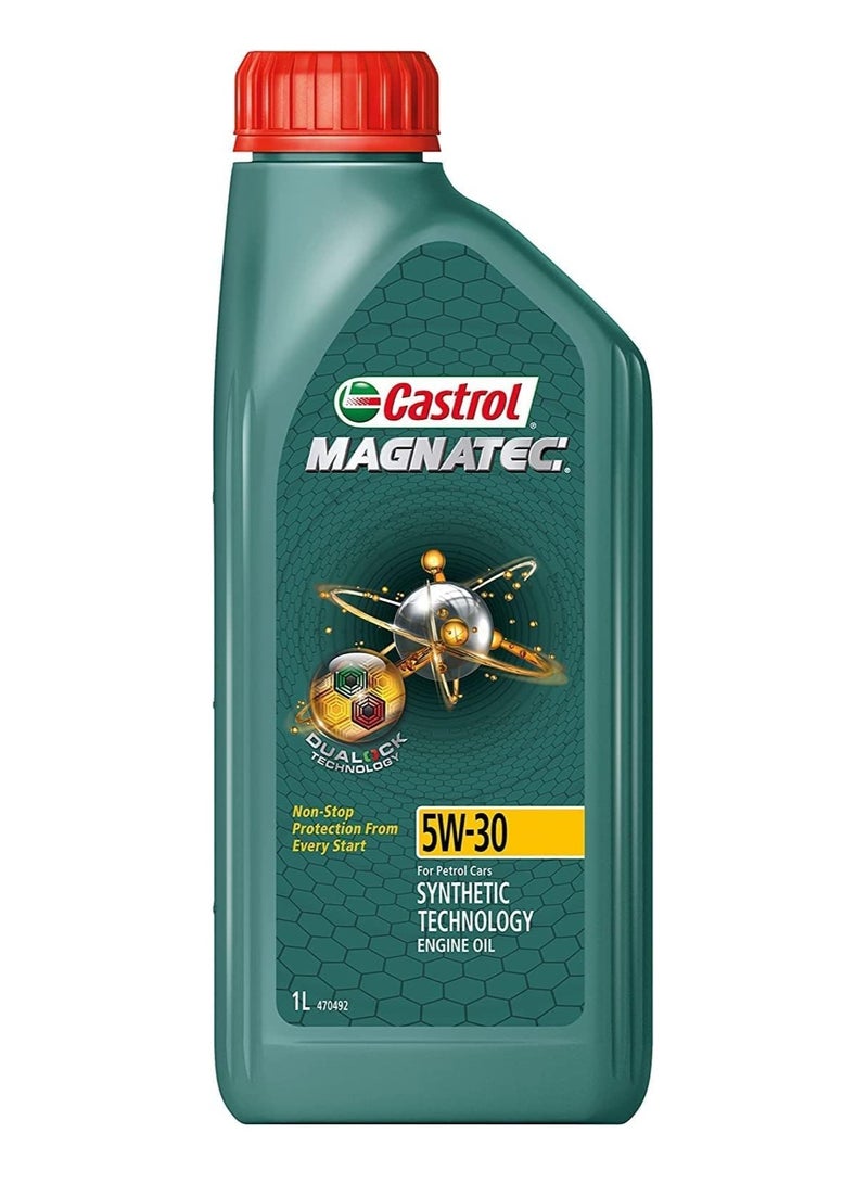 كاسترول زيت محرك كاسترول ماجناتيك 5W-30 – حماية فورية من أول تشغيل/ ( 6 عبوات × 1 لتر  ) - Image 2