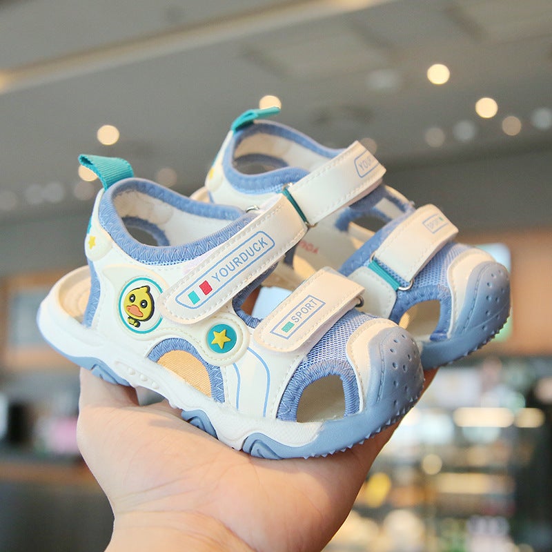 Sandals For Boys And Girls, Sports Shoes, Baby Sandals, Kindergarten Shoes, Soft Soles, Breathable Sandals For Small And Medium-Sized Children - Image 1