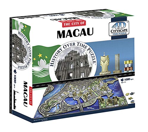 4D Cityscape 4D Macau China Puzzle - Image 1