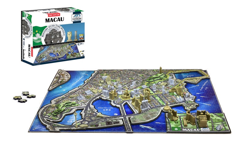 4D Cityscape 4D Macau China Puzzle - Image 3
