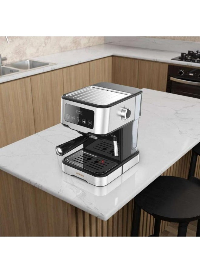 ليبرسو ماكينة إسبريسو "LePresso Dual Drip Barista" مزودة بشاشة تعمل باللمس ونظام تبخير الحليب - Image 5