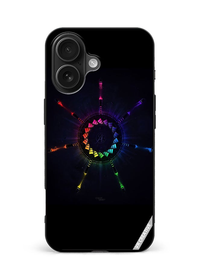 Protective Case Cover For Apple iPhone 16  Design Multicolour