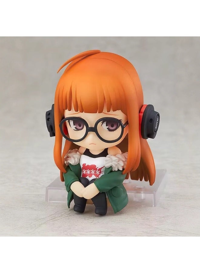 general Persona 5 Futaba Sakura Movable Replacement Face Doll Model Decoration Desktop Decoration Toy Gift for Family and friends - Image 4