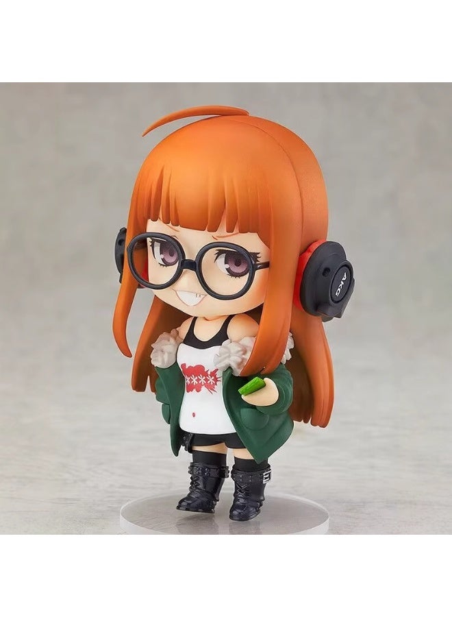 general Persona 5 Futaba Sakura Movable Replacement Face Doll Model Decoration Desktop Decoration Toy Gift for Family and friends - Image 5