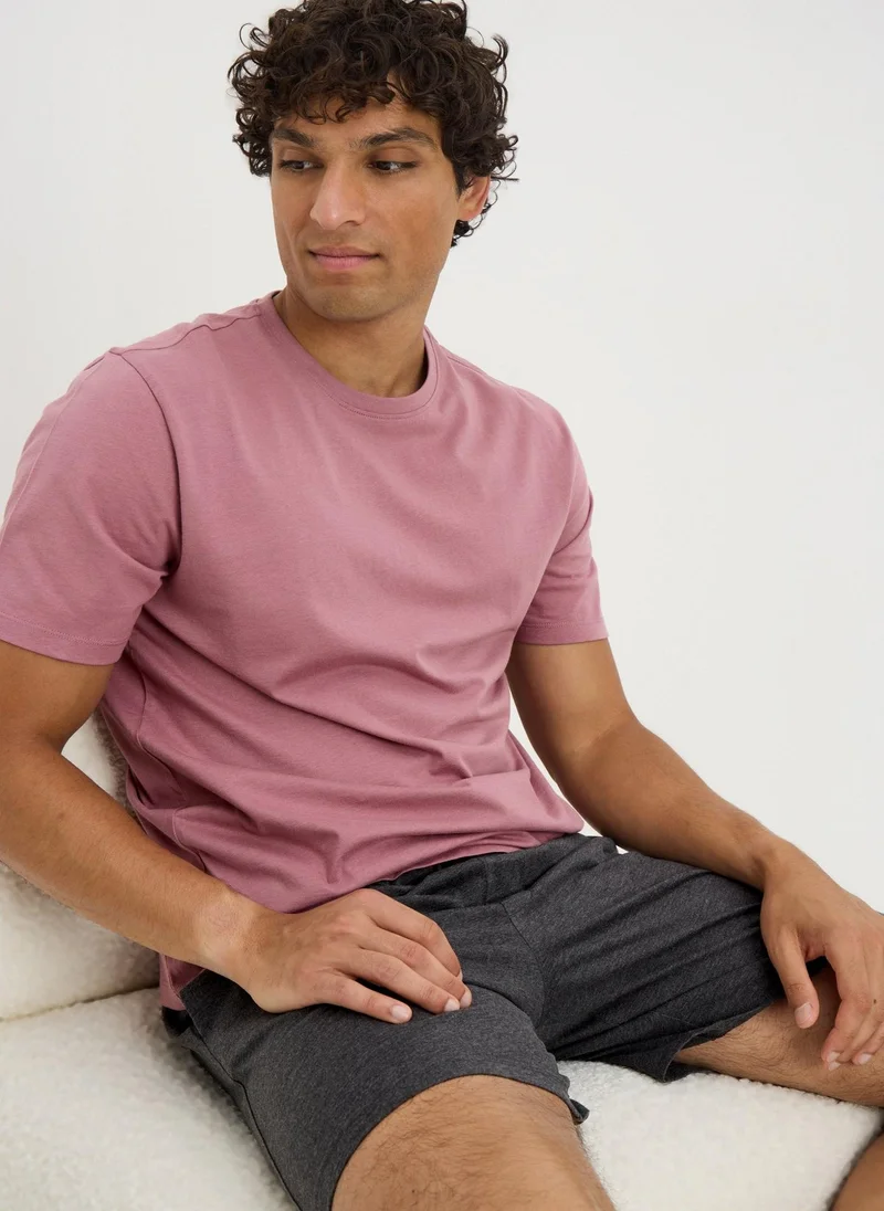 Matalan Purple Basic Short Pyjama Set