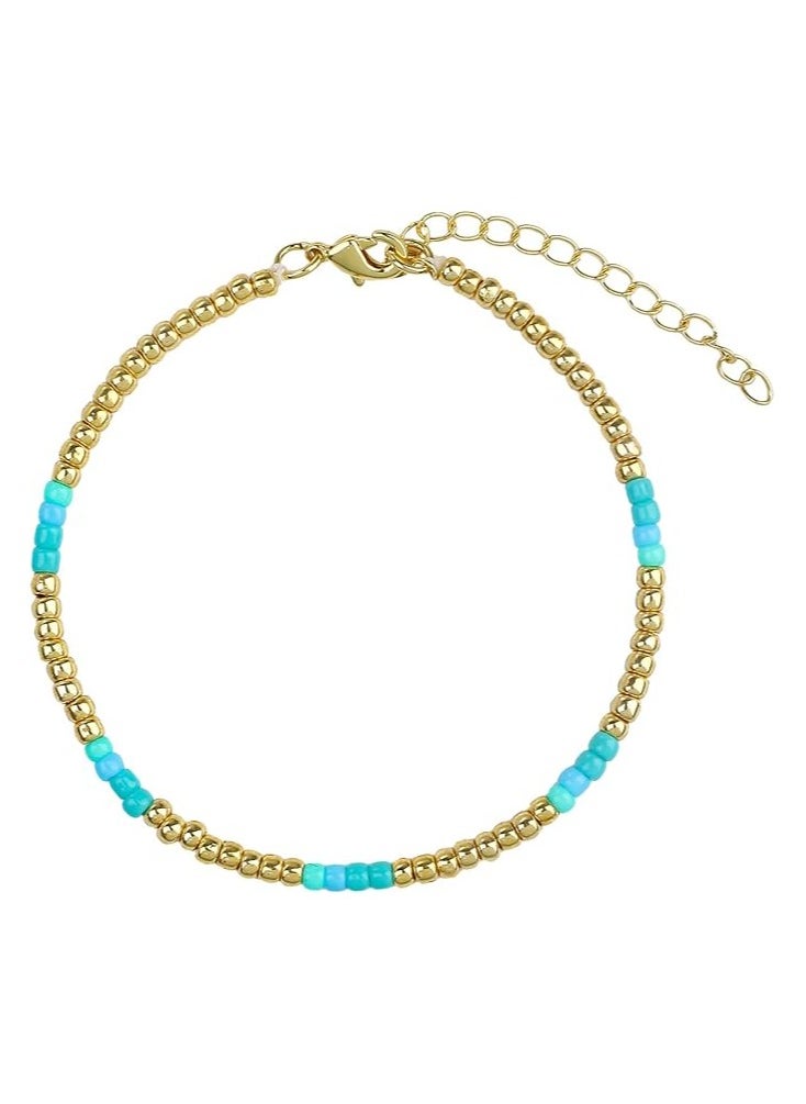 Generic - Multi Color Beaded Anklet ( Model GL008) - Image 1