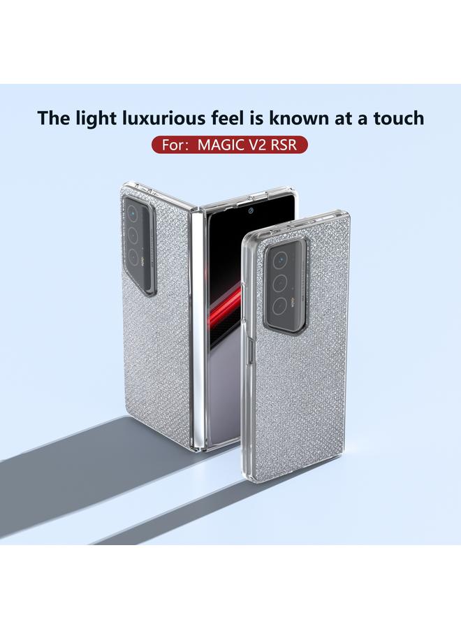 اس-توب جراب لهاتف Honor Magic V2 RSR Porsche Design ABEEL بإطار شفاف من سلسلة Diamond - Image 2